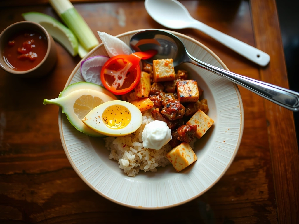 Healthy Malaysian Food Bowl